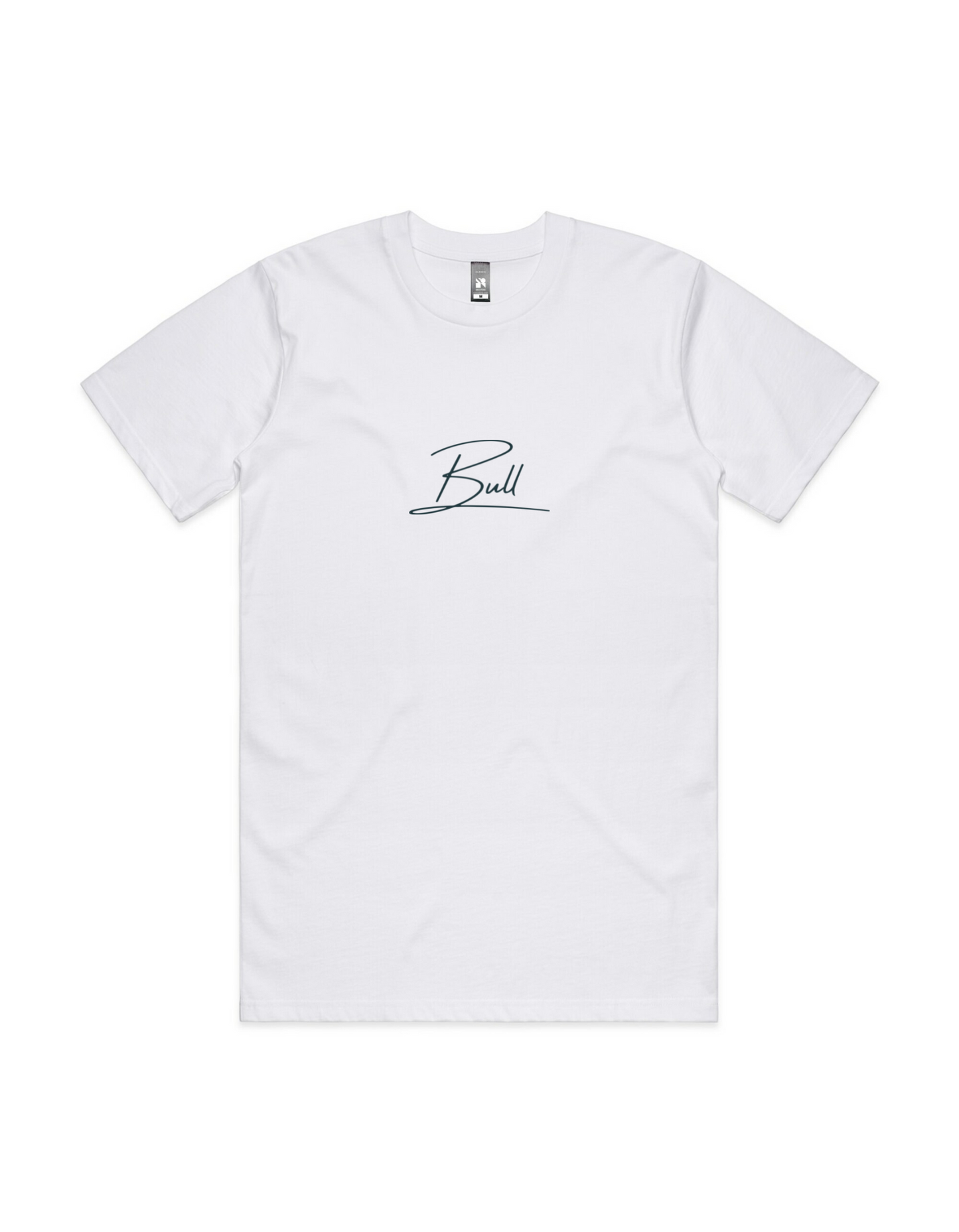 The Bull Signature in White